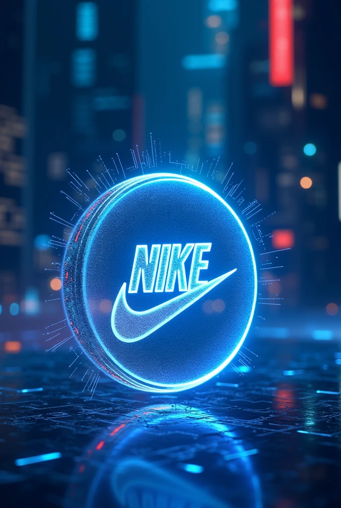 Visuals showing the interaction between Nike's digital assets and Polygon’s network
Include image of Nike partner and polygon partner
Include polygon logo
Include Nike logo
In a blue background
