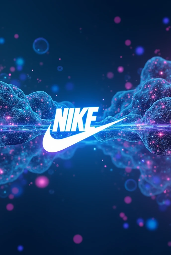 Visuals showing the interaction between Nike's digital assets and Polygon’s network
Include image of Nike partner and polygon partner
Include polygon logo
Include Nike logo
In a blue background