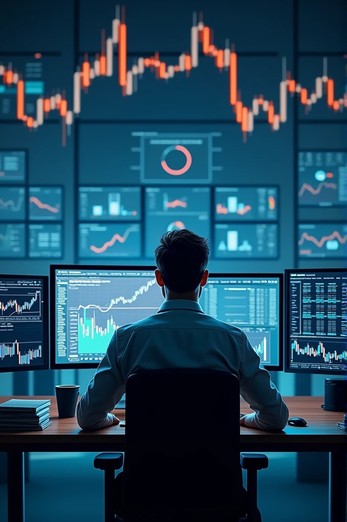 A title image for a trading e Book