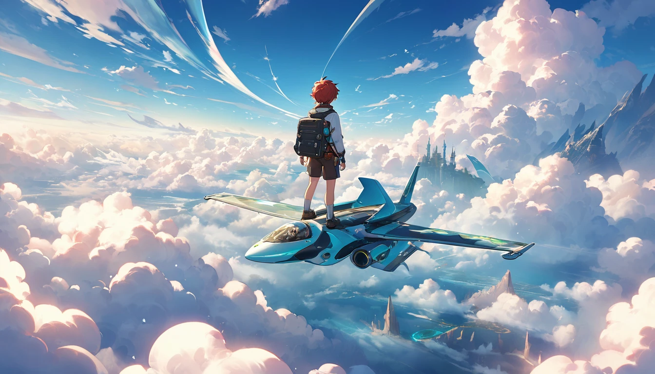 Take Acer on Adventure
.
Open World Adventure - In a world of limitless imagination, the adventure begins from the clouds high above the ground. A brave young adventurer sets out for the challenges that lie ahead, armed with his trusty device, Acer Swift Go 14, that opens up a vast world in his hands. On an aircraft, he floats through an endless sea of clouds. A mysterious spaceship stands tall in the distance, waiting to be discovered and open the door to exciting adventures. A heart filled with dreams and determination will lead him to a land of secrets and happiness in a borderless world.