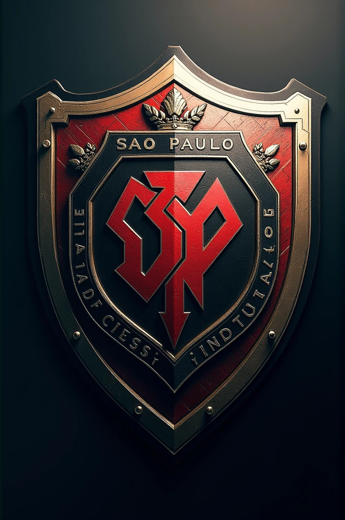 Intimidating Sao Paulo FC shield