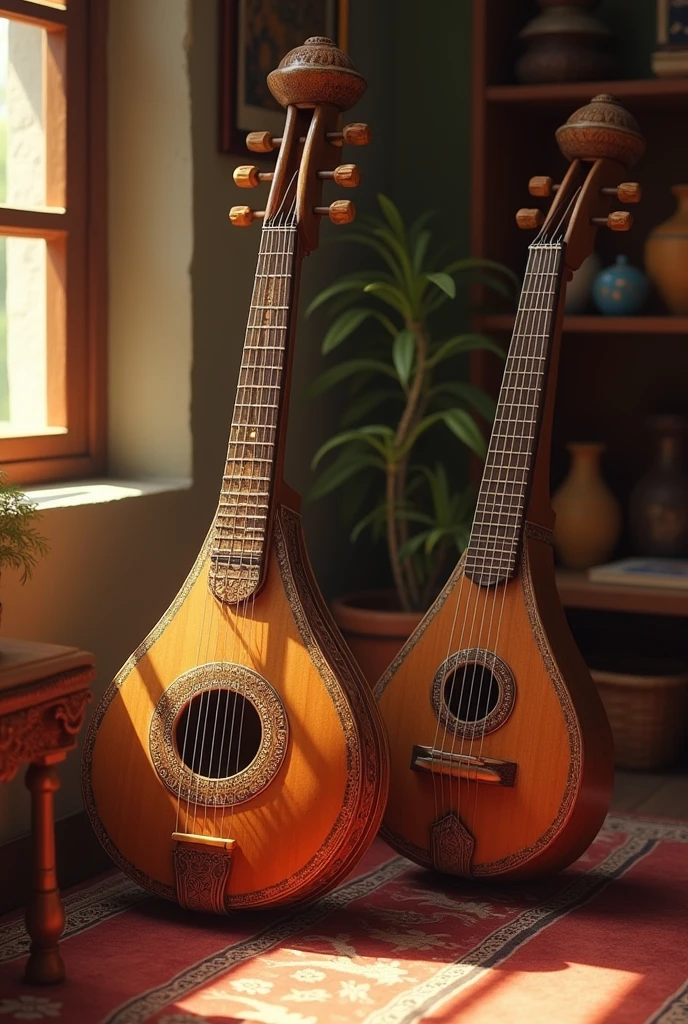 sarangi ghar showing sarangis