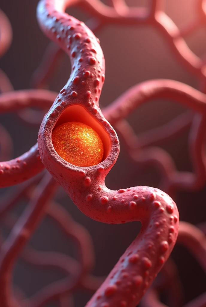 Atherosclerosis 3D animation 