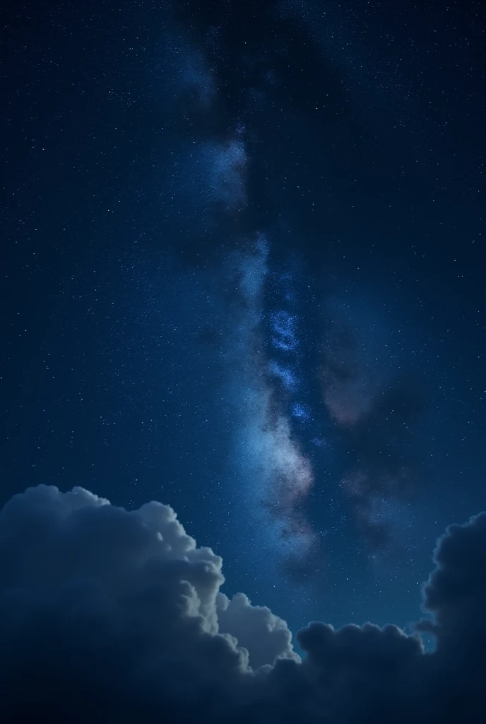 Real image of the starry sky without clouds and with many stars, and a very beautiful image