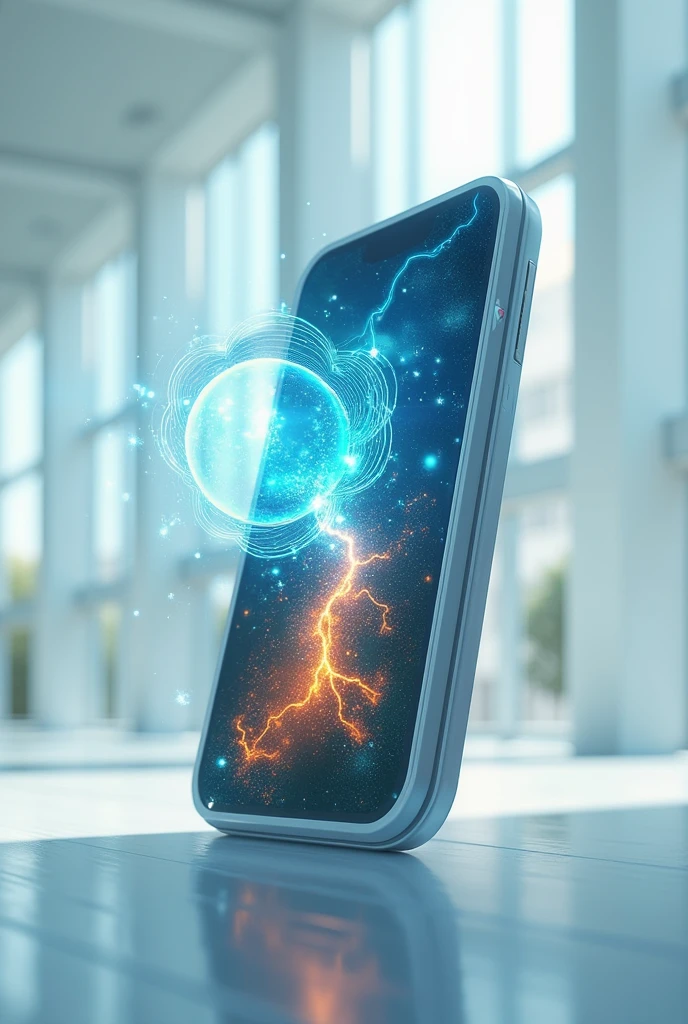 The phone is made from recycled materials with modular components. Longer battery life The screen can project 3D holographic images into the air. 3D Scanning and Printing: Built-in 3D scanning allows users to capture objects and print them using a connected 3D printer. Real-time health notifications... 