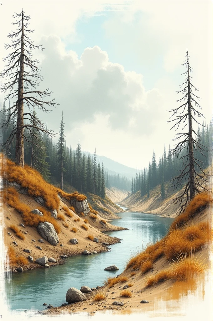 CREATE A POSTER SKETCH showing the negative effects of weathering and erosion and the ways to minimize these.