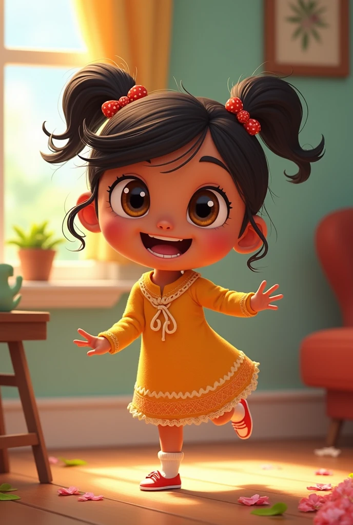 Maya was a very mischievous and funny girl