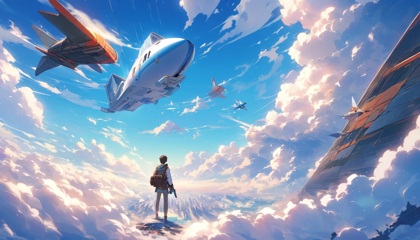 Take Acer on an Adventure
.
Open World Adventure - In a world of limitless imagination, the adventure begins from the clouds high above the ground. A brave young adventurer sets out for the challenges that lie ahead. The young man is holding his favorite device, the Acer Swift Go 14 notebook, which opens up a vast world in his hands. On an aircraft, he floats through an endless sea of clouds. A mysterious spaceship stands in the distance, waiting to be discovered and open the door to exciting adventures. A heart filled with dreams and determination will lead him to a land of secrets and happiness in a borderless world.