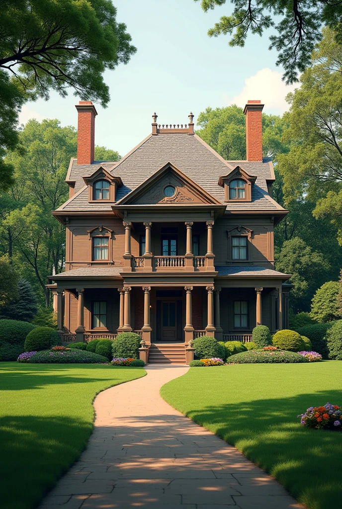 Beautiful house picture

Make a real photo
