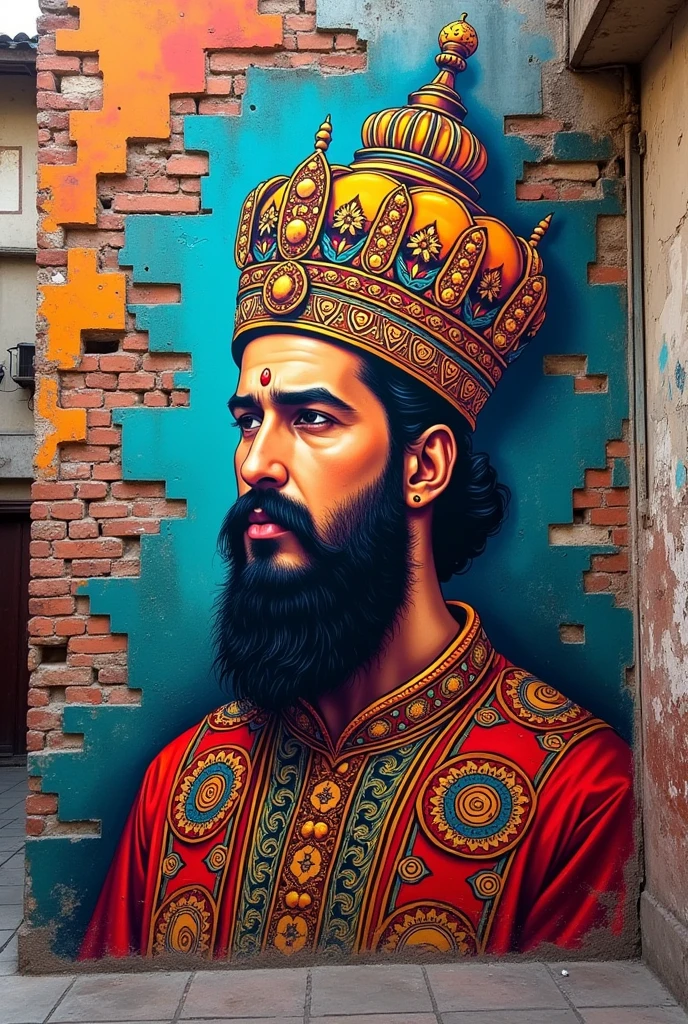 A graffiti named MUGHAL