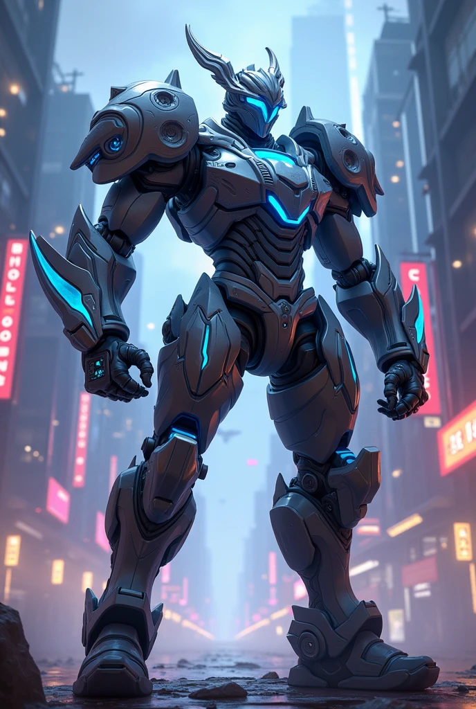 Mecha version of Xavier in MLBB