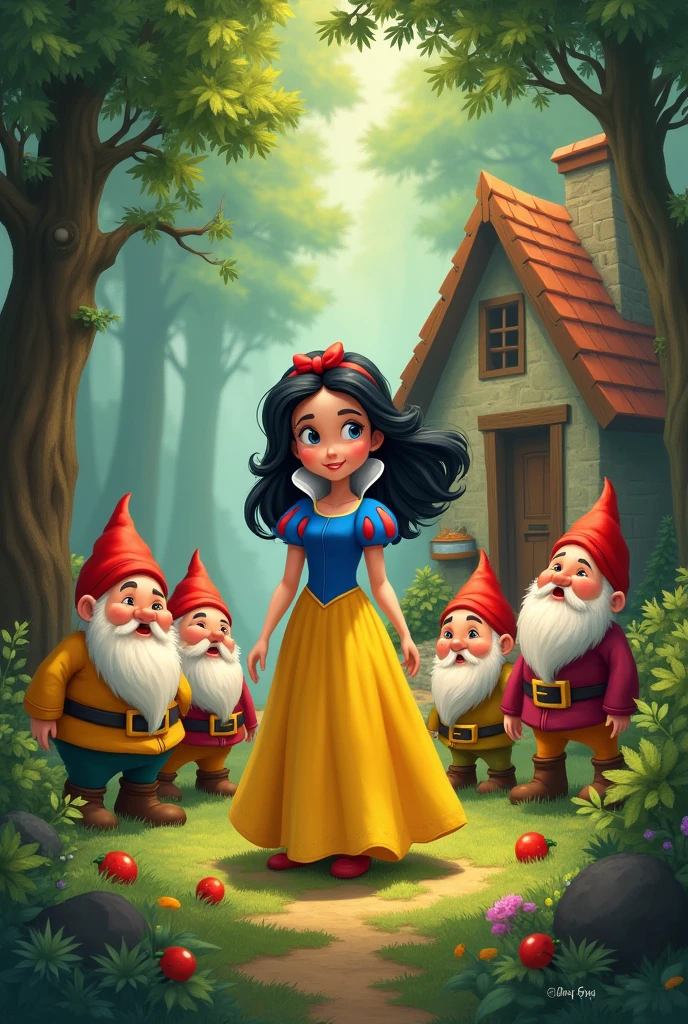 Snow White and the seven dwarfs