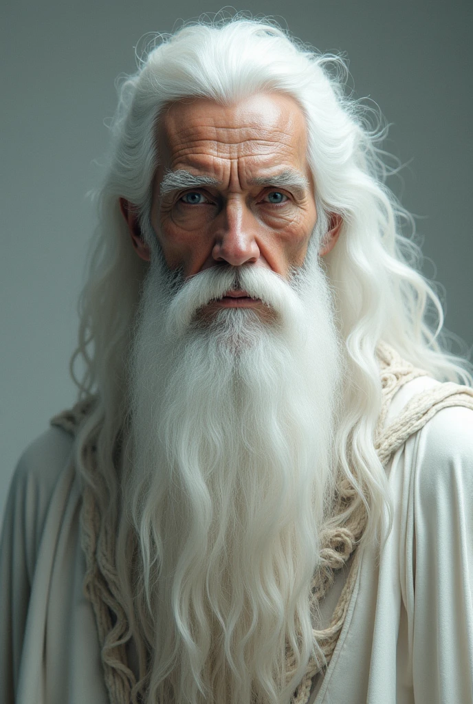 white  hair, keep our body hair, white bearded