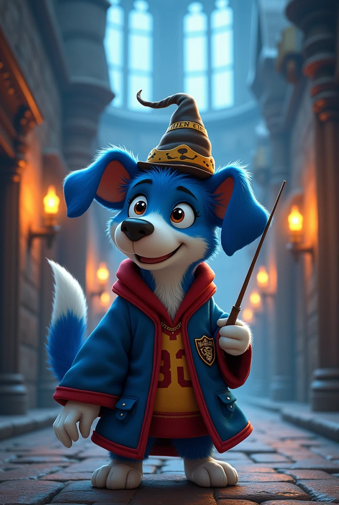 Bluey cartoon character Harry potter