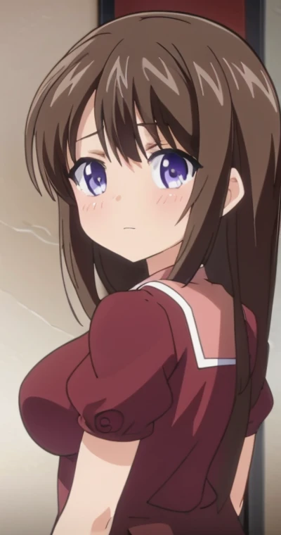 masterpiece, Best quality,highest quality, 8k,soft lighting, looking at the viewer,Akizuki Marina-Devil Father(Akitsuki Marina - Oni town),