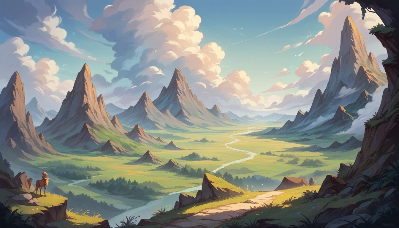 Highest quality,Valley of the Wind,Mystical Wind,Beautiful scenery