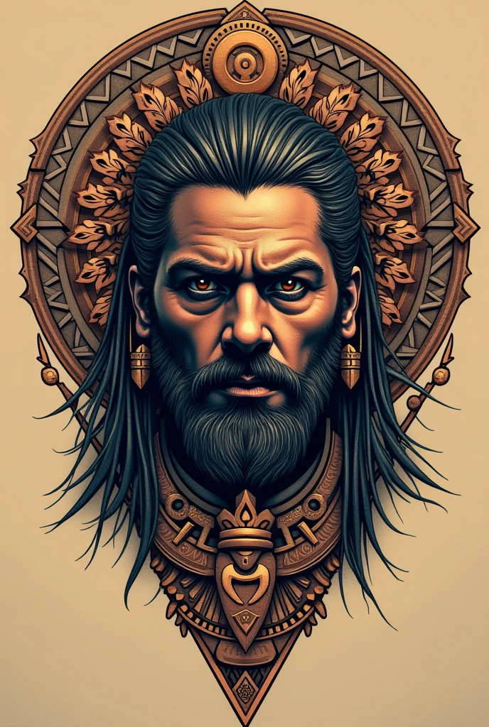 El indio atlacalt tatoo