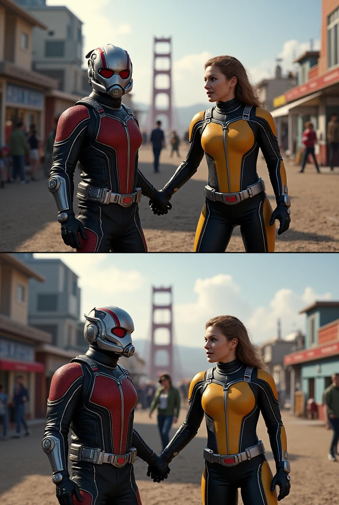 Two images from the Ant-Man universe with 5 differences