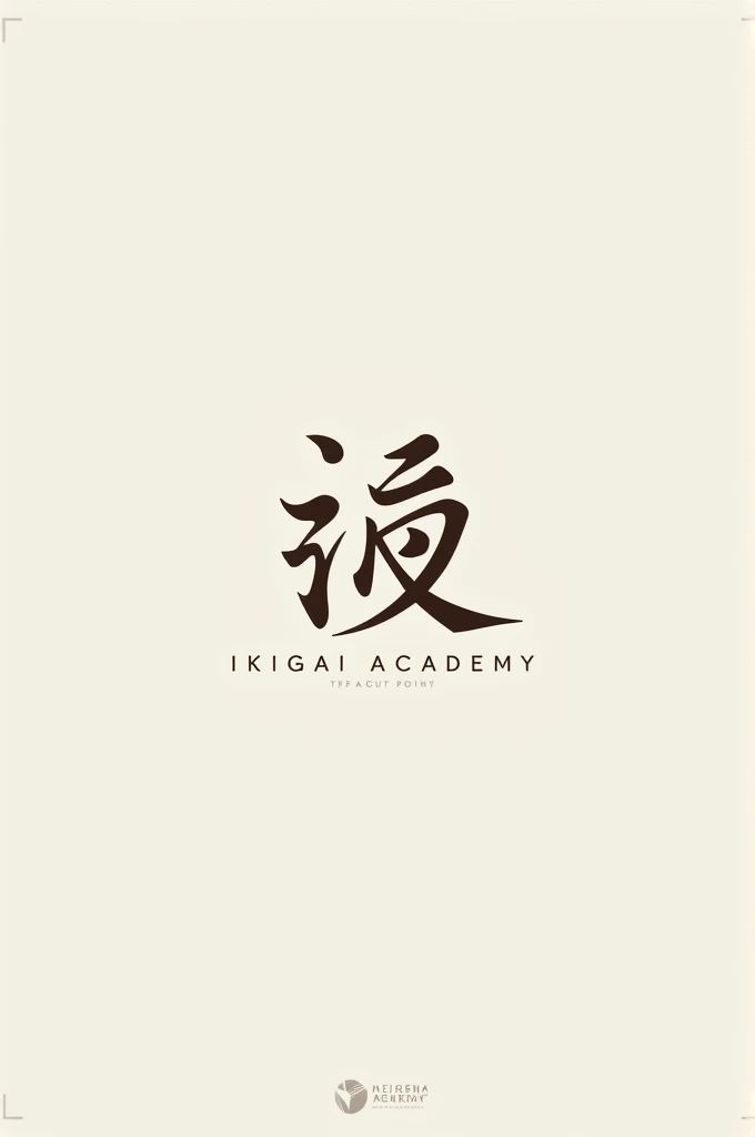 Un logo pour IKIGAI academy