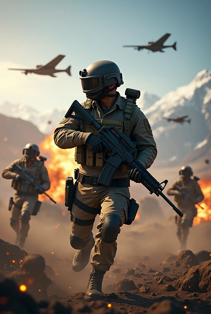 The combination of Kalaf Duty and PUBG