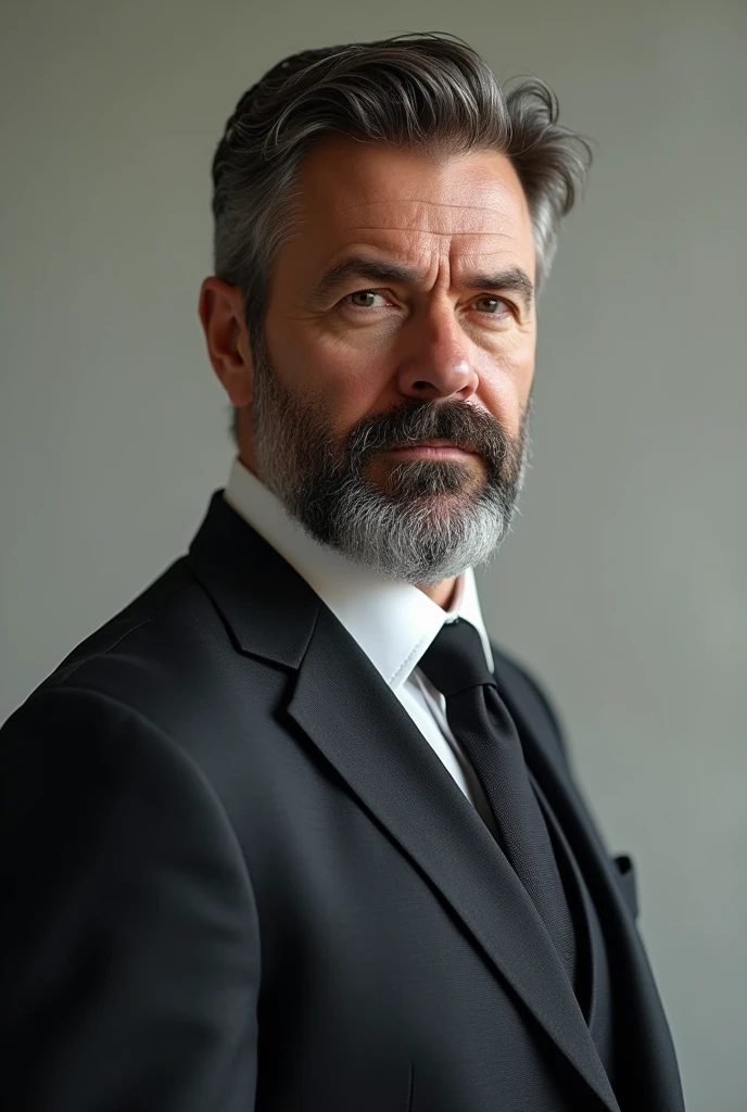 change man to man with beard
