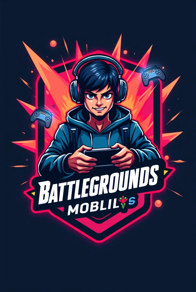 Banti gaming playing bgmi logo