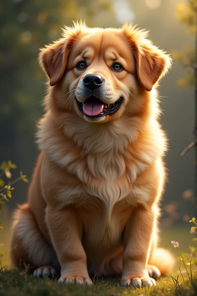 A dog