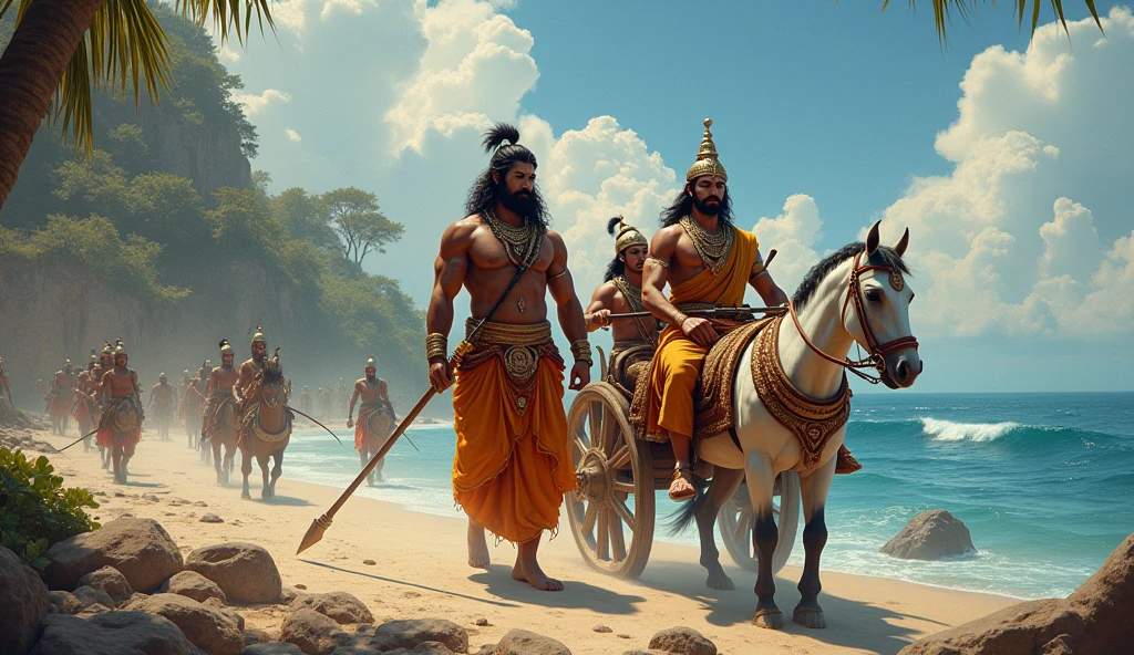 Hanuman ji Ram Setu Arjun Rath Mahabharata