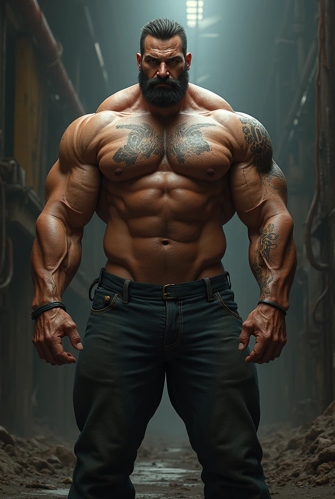 A man with big fuck