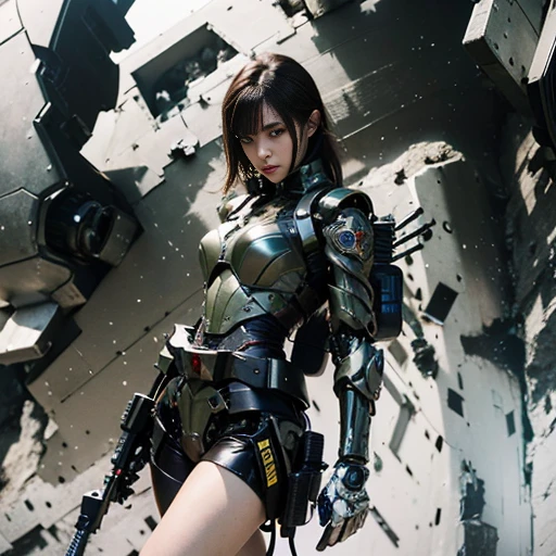 (armored core),(Front Mission), octane render, extremely ultra surrealism, extremely ultra fine concept art, hard surface, mecha, (military:1.2), glossy skin, extremely ultra detailed modeling, full body, (extremely ultra detailed mechanical frame:1.4), highly intricate detail, extremely ultra real mechanical texture, extremely ultra detailed perfect hands, 8k, extremely ultra real texture, (masterpiece,best quality:1.2), (photorealistic:1.4)