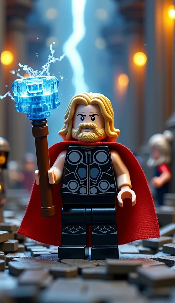 Thor as lego art