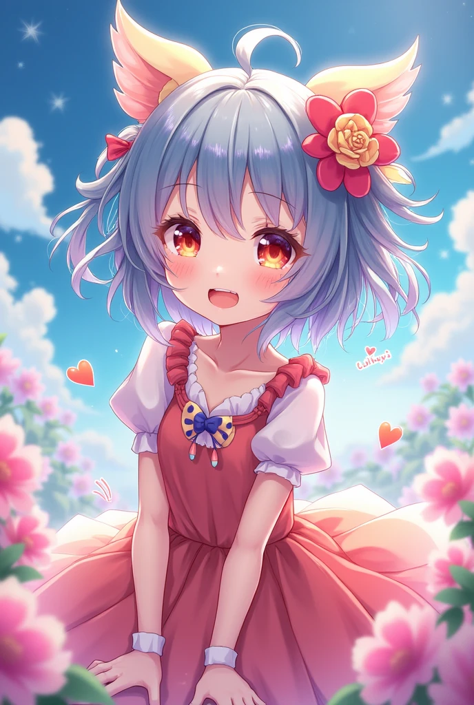 Beautiful wallpaper in anime character
