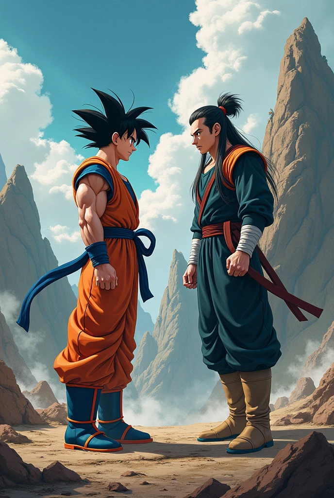 Goku and Homa Tokita