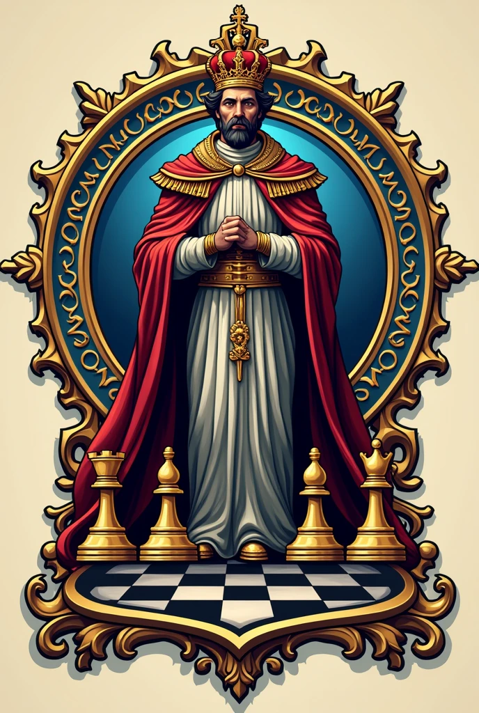 Create a Chess Club symbol called King of the Table.
