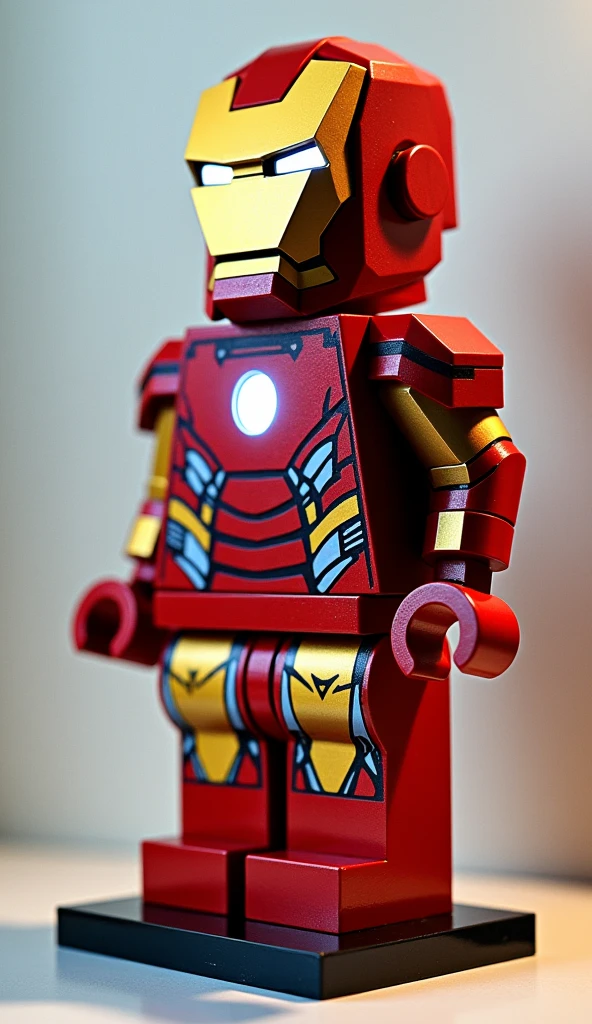 Iron man as lego art