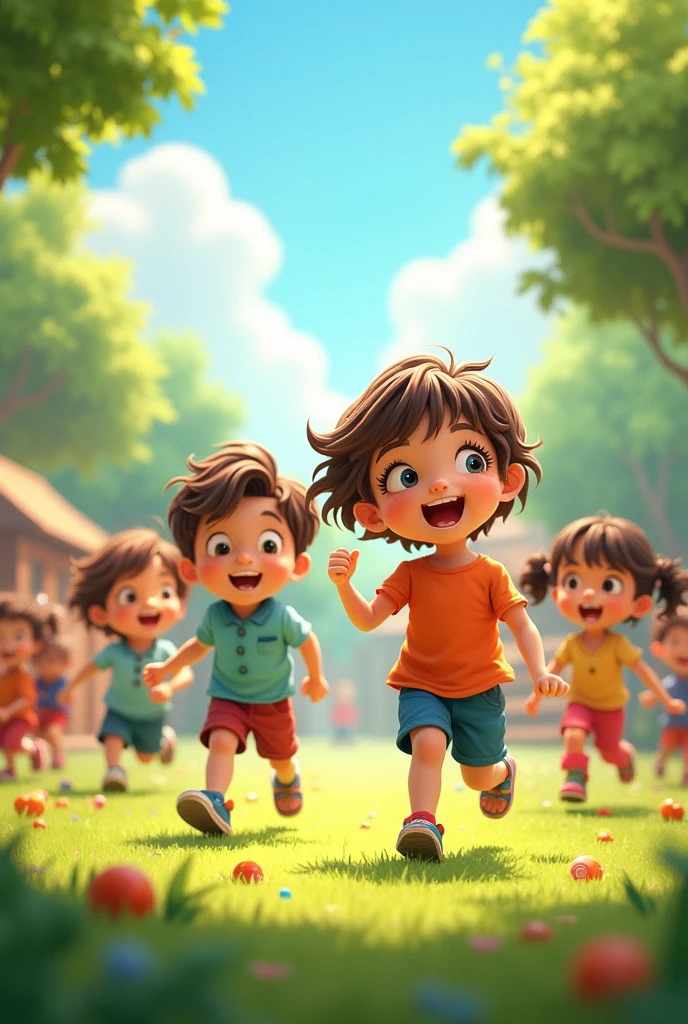 Children playing