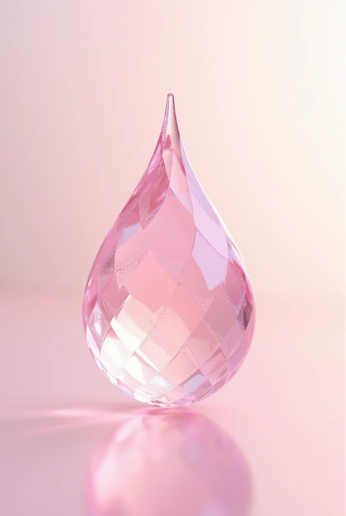 Crie Uma Gota De Cristal Rosa Igual A Esse Emoji💧só que em Forma De Desenho
