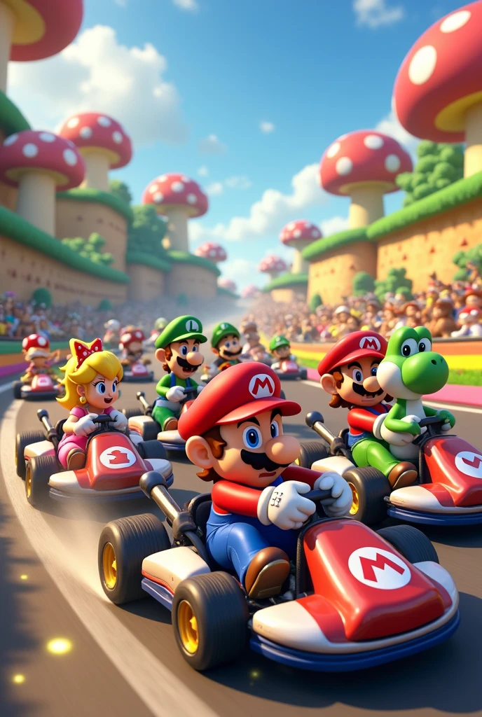 Mario Kart Gathering, uhd