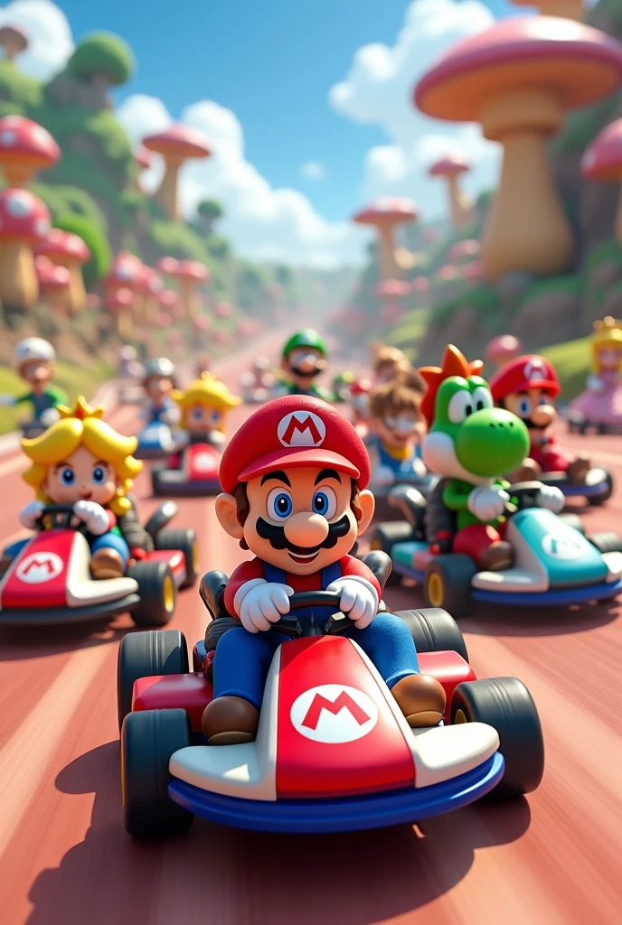 Mario Kart Gathering, uhd
