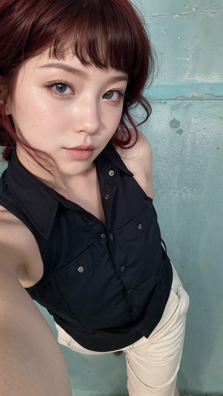 red-haired girl