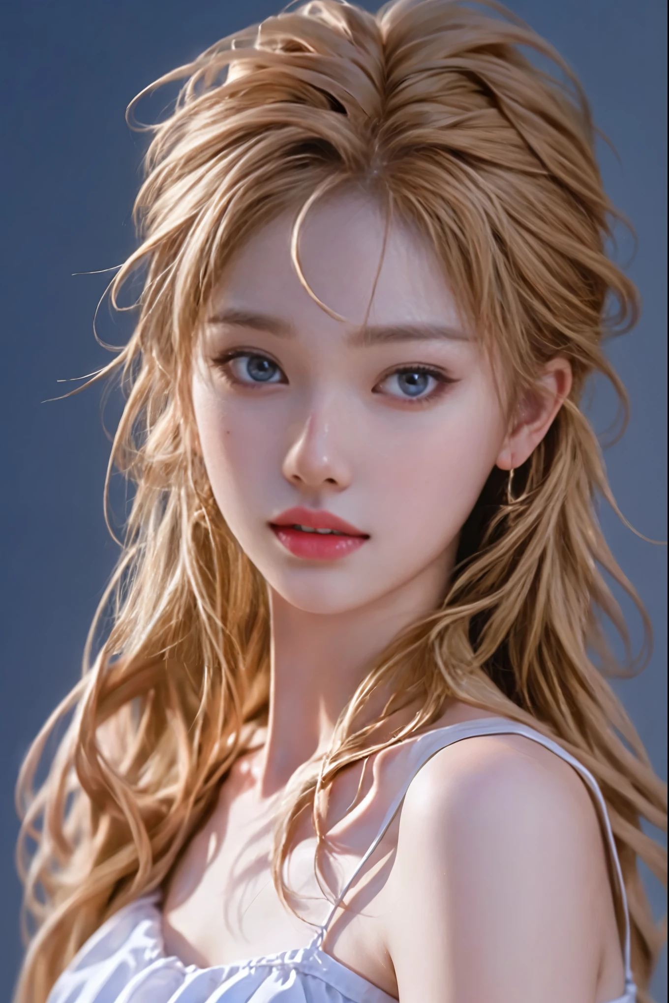 Sensational, biologically human female, totally captivating, portrait, realistic, fantastic, real photo, high quality, high resolution, flawless and excellent award winning photos.