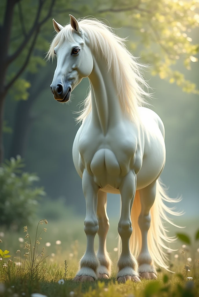 White horse character