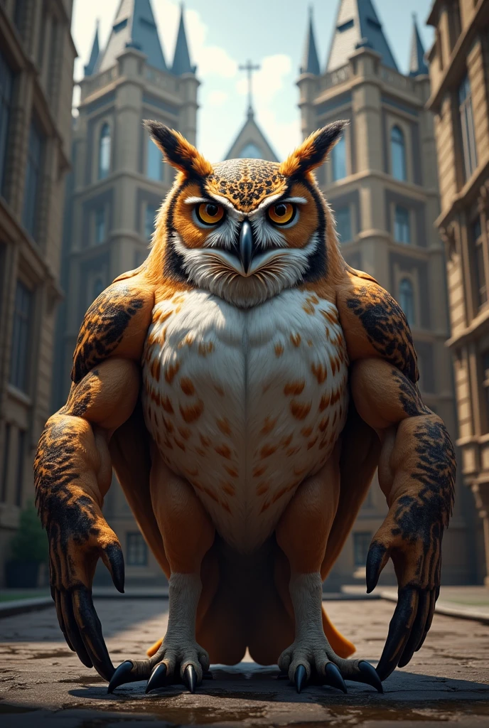 College muscle owl