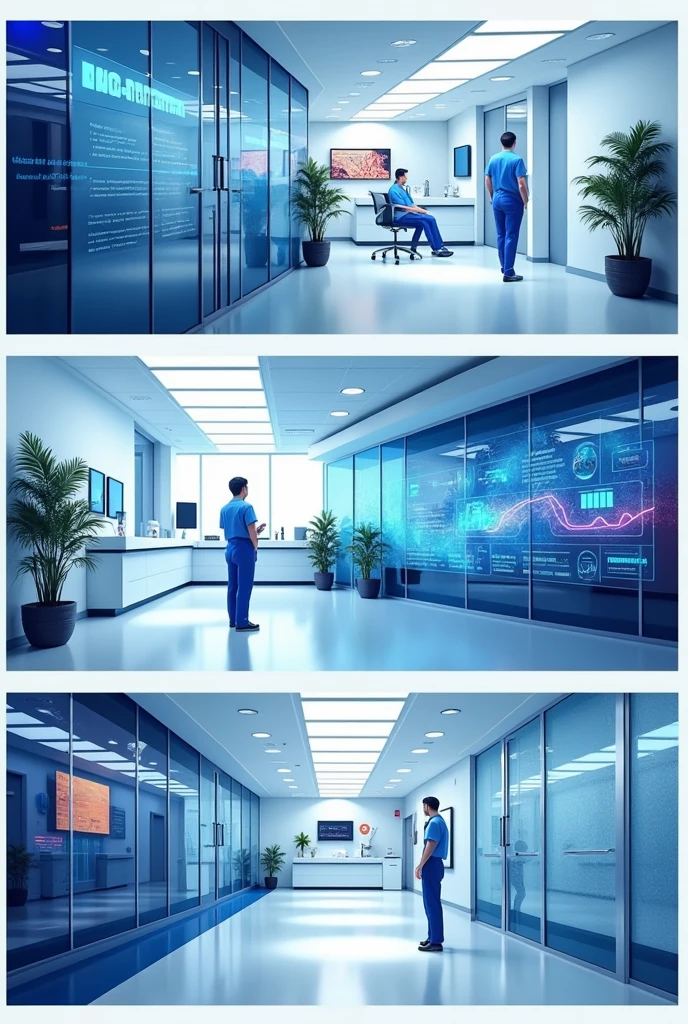 . "Stylized images of clinics from the USA, UK, and UAE, with a bold message: 'Boost Your Health Clinic's Growth with Our Social Media Marketing Expertise.' Focus on innovation and international success." Make a post for my instagram page the should be simple and attractive for healthcare show there profit in this post and also showing growth is increased healthcare business rapidly
