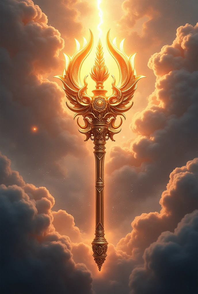 Image of Devraj Indra's vajra.