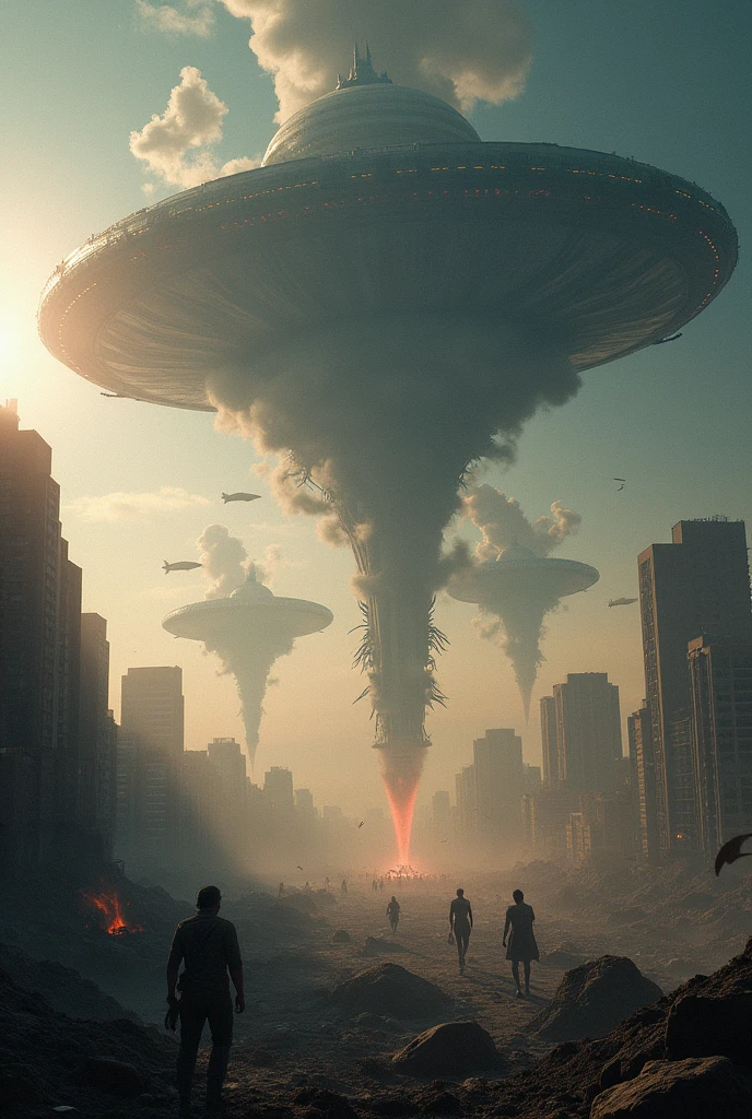 planet earth being invaded