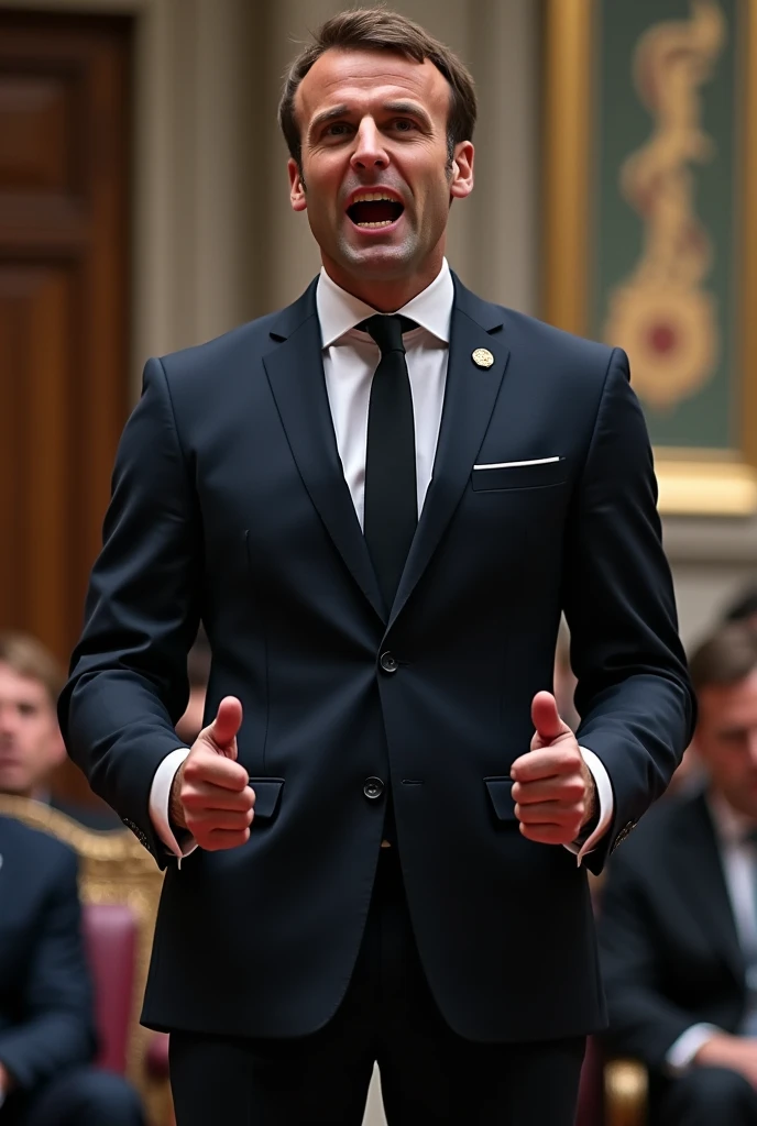 Emmanuel macron declare   ecire : I don&#39;t give a damn about you