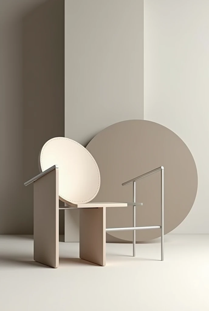 Imagine 3 basic shapes - Circle, Square and Triangle. Use these 3 shapes to create and design a chair.