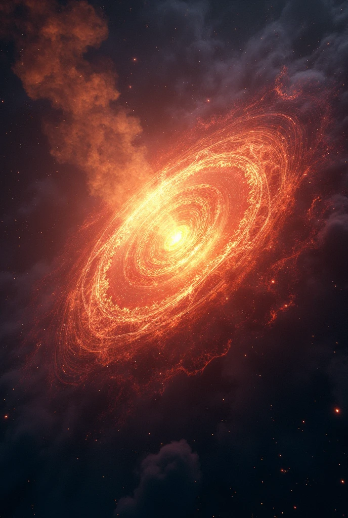 create an illustration of a supernova