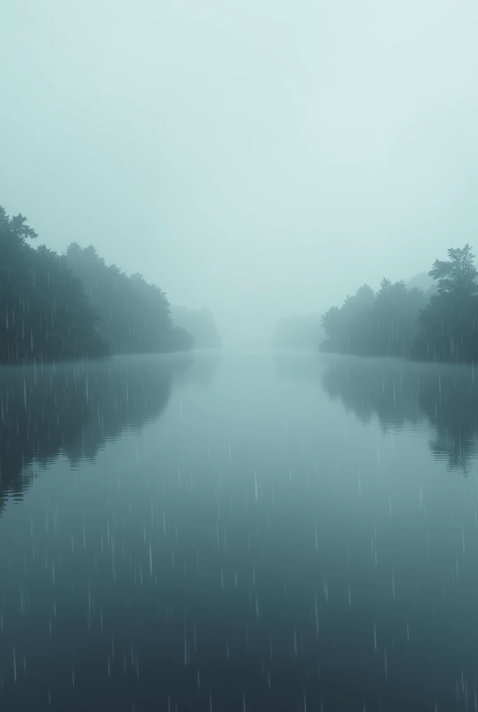 reflective rain lake background